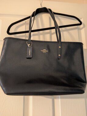 Coach Navy handbag